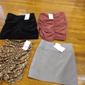 Zara pencil miniskirt. Trendy.